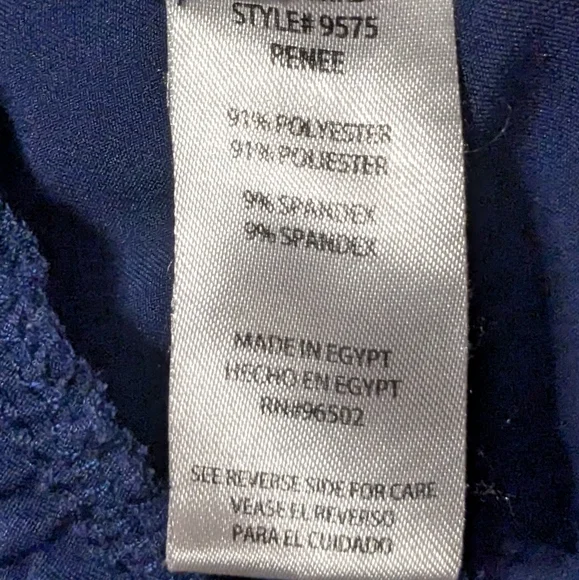 Healing Hands Navy Scrub Set - Picture 11 of 14